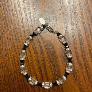 Tambra Collette Elegant Black and Silver Bracelet